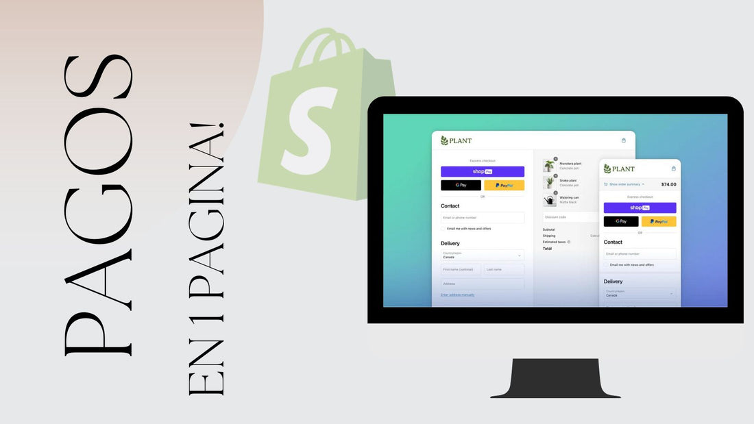 Pagos en una sola página: Shopify lanzo su nueva actualización y es excelente